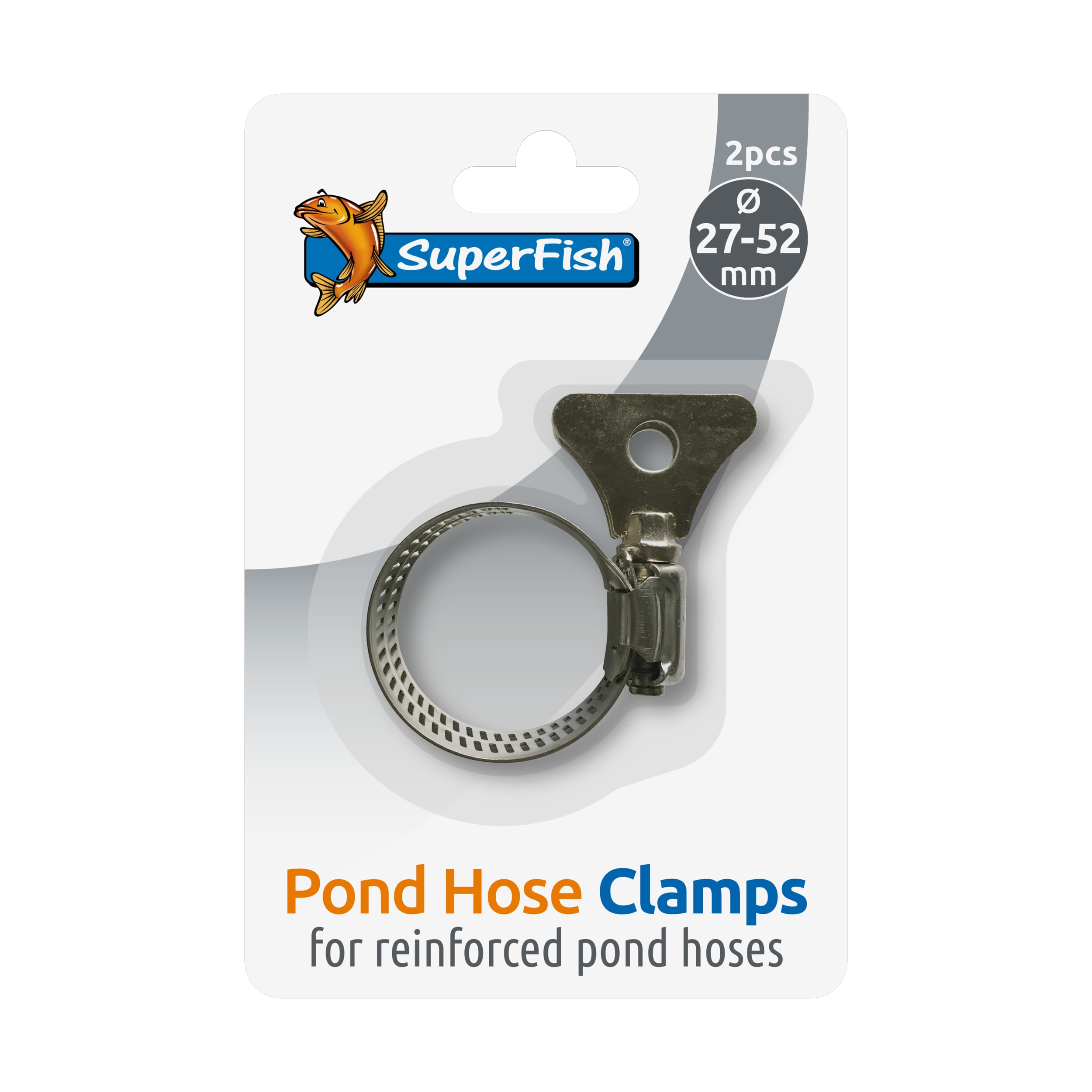 Schlauchklemme Edelstahl+Flügel 27-52 mm 2 Stcs Clamp, Device, Tool