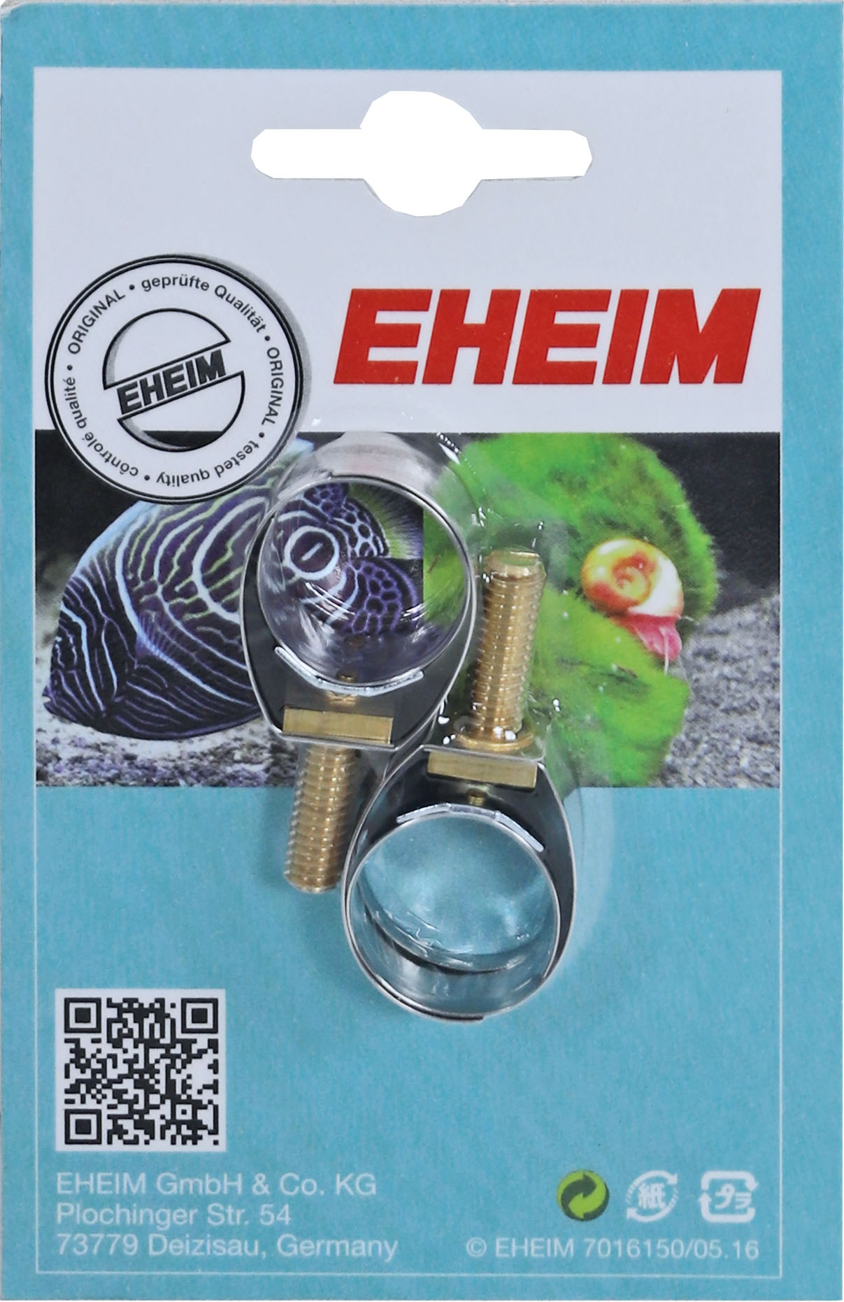 Schlauchklemme 12/16 mm Karte A 2 St. 400453