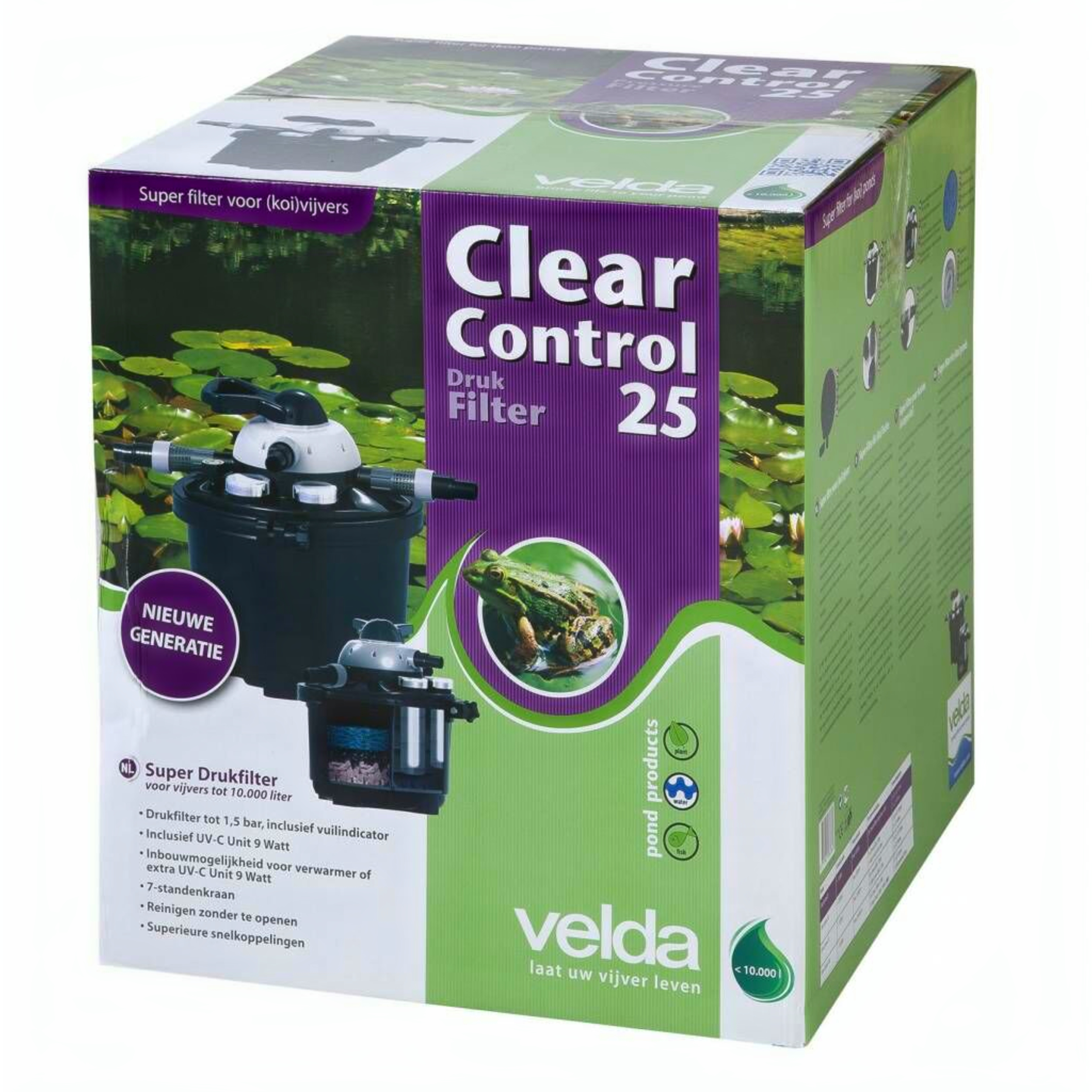 Löschen Sie die Kontrolle 25 + UV-C 9 Watt Herbal, Herbs, Plant