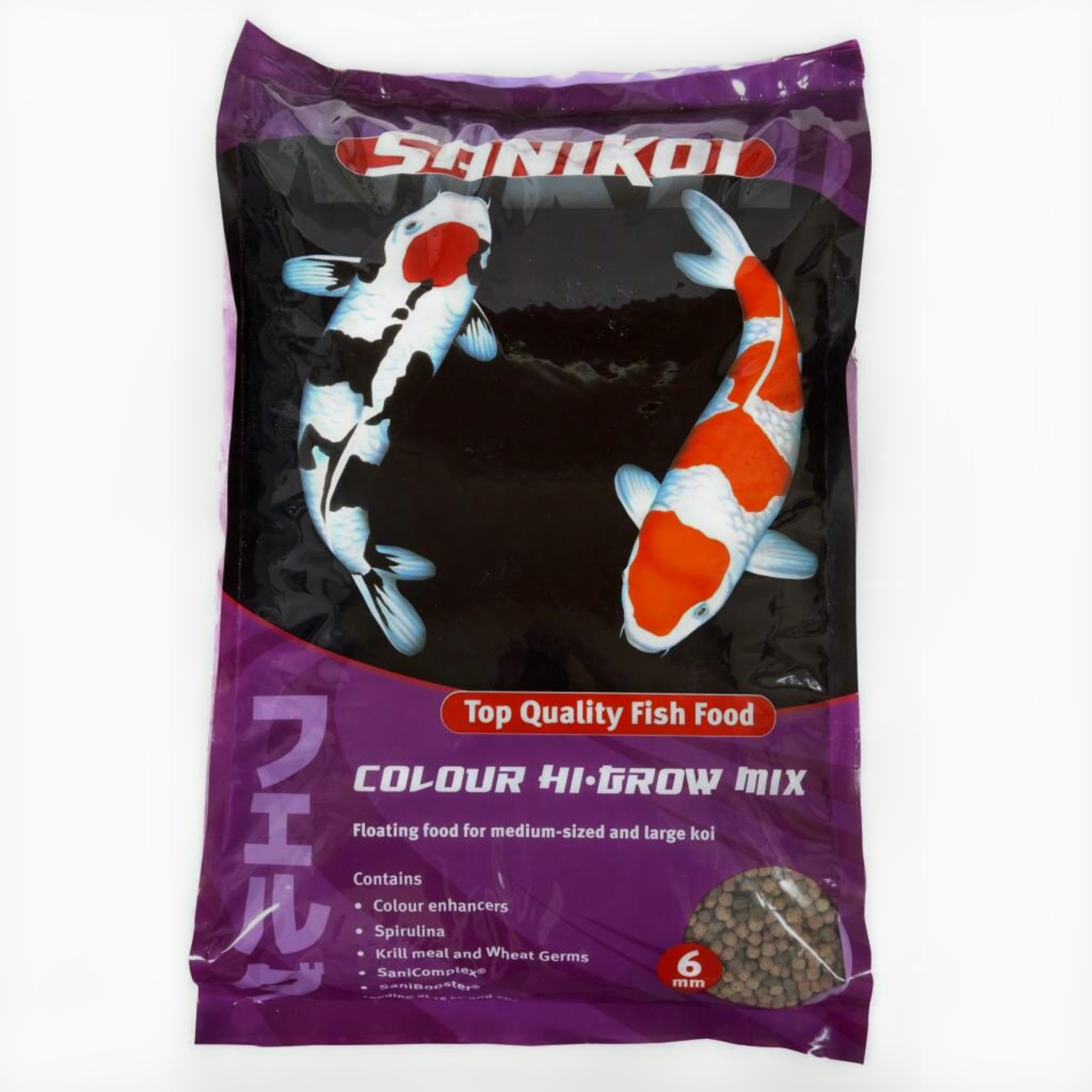 Farbe Hi-Grow Mix 6 mm (10 Liter) Animal, Fish, Sea Life, Carp, Koi