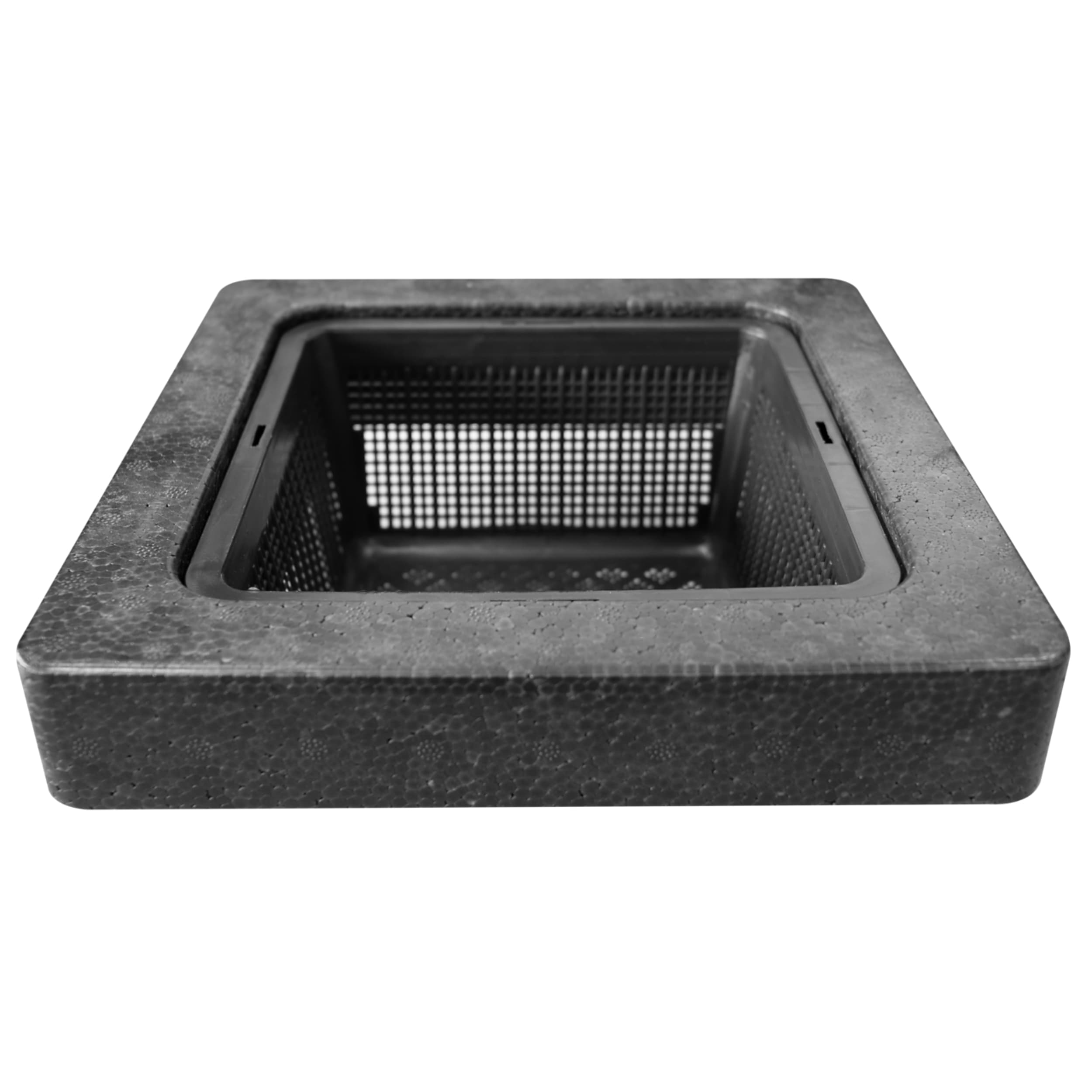 Schwimmende Insel 25x25x5 cm - schwimmender Pflanzenkorb Schwimmende Insel 25x25x5 cm - schwimmender Pflanzenkorb