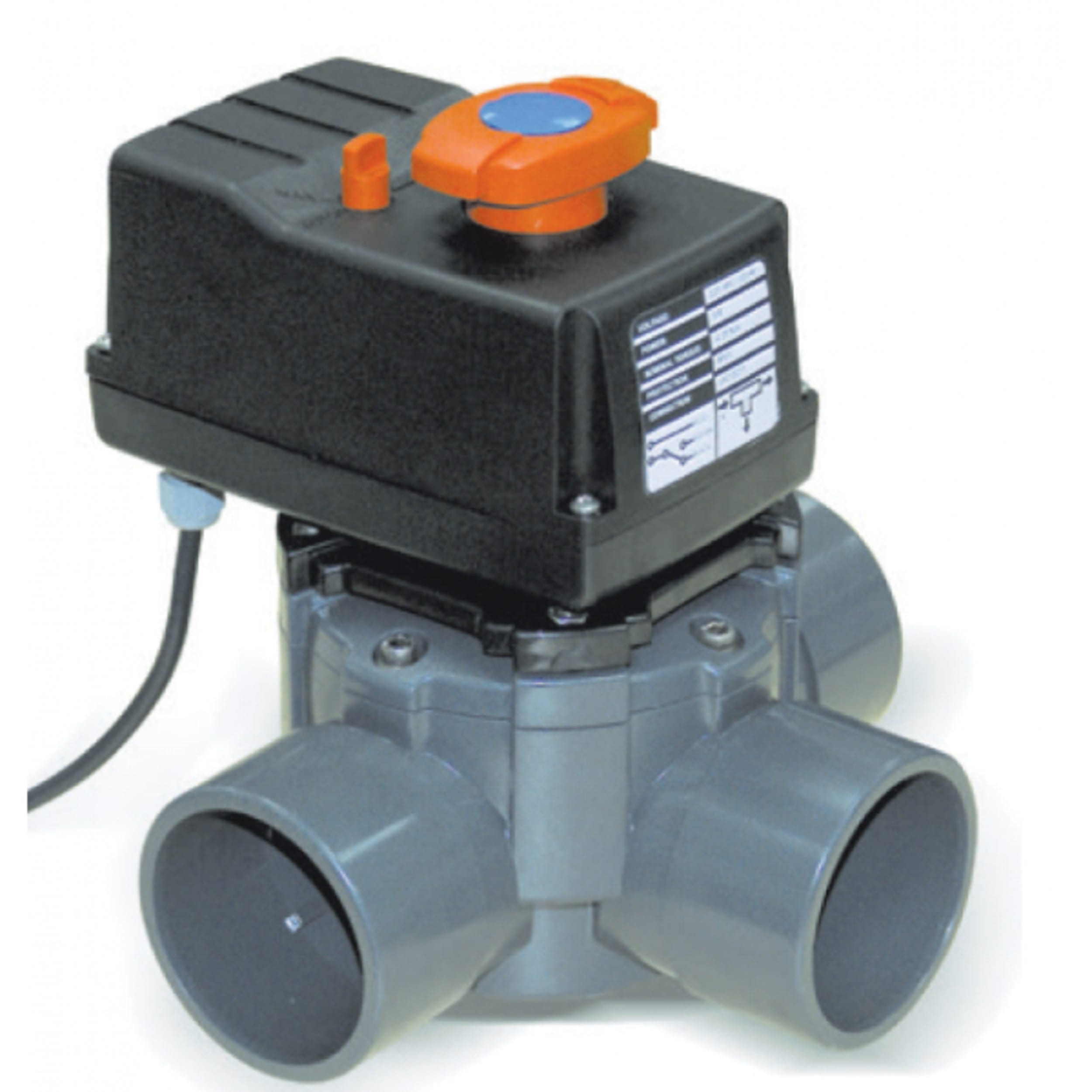 Xclear automatisches 3-Wege-Ventil 63mm 24VAC Machine