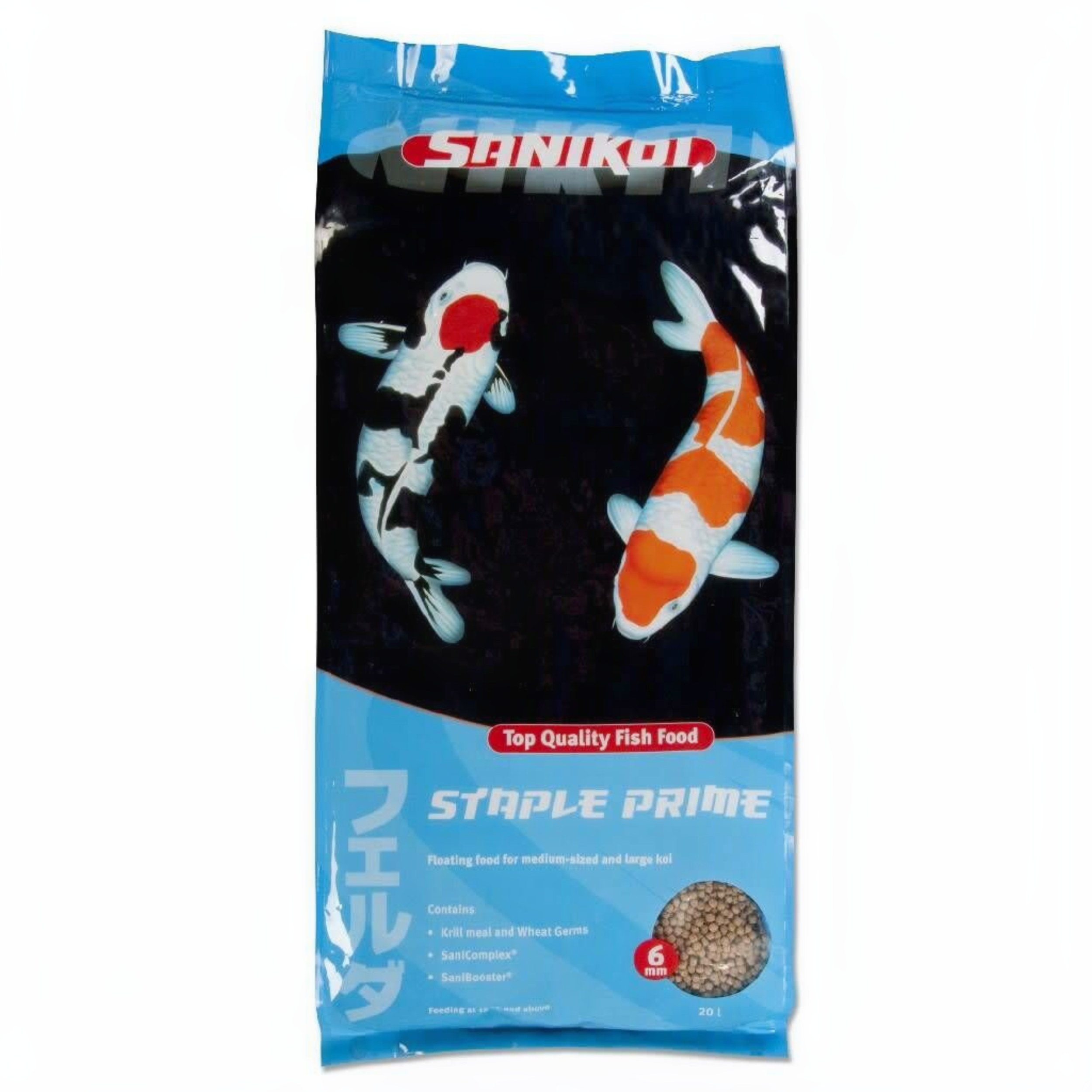 Staple Prime 6mm (20 Liter) Animal, Sea Life, Fish, Carp, Koi