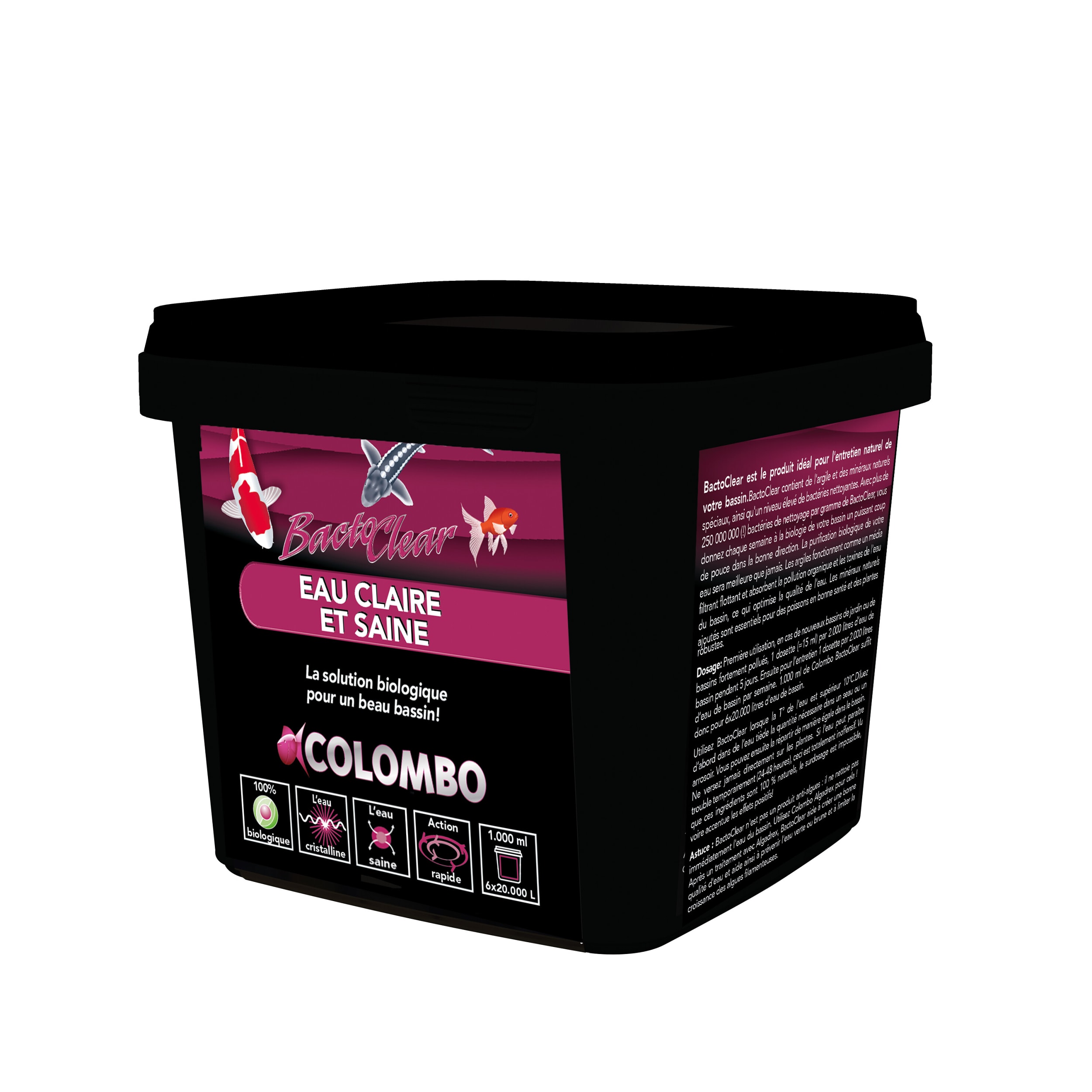 Bactoclear 1000 ml/20.000l NL+F. Dessert, Food, Yogurt