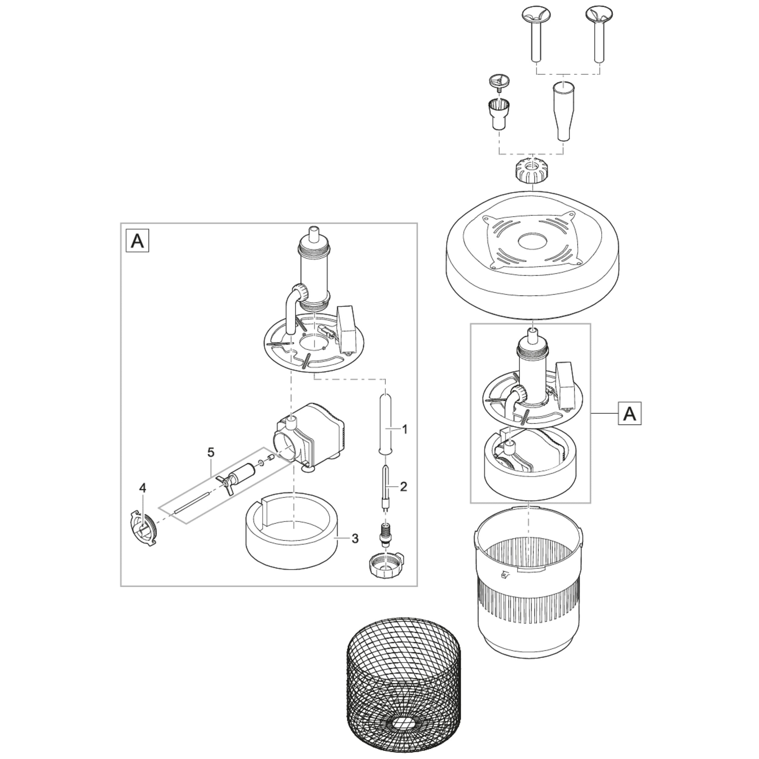 Ersatz UVC-Lampe 4 W - Oase-Ersatzteile Machine, Spoke, CAD Diagram, Diagram, Wheel