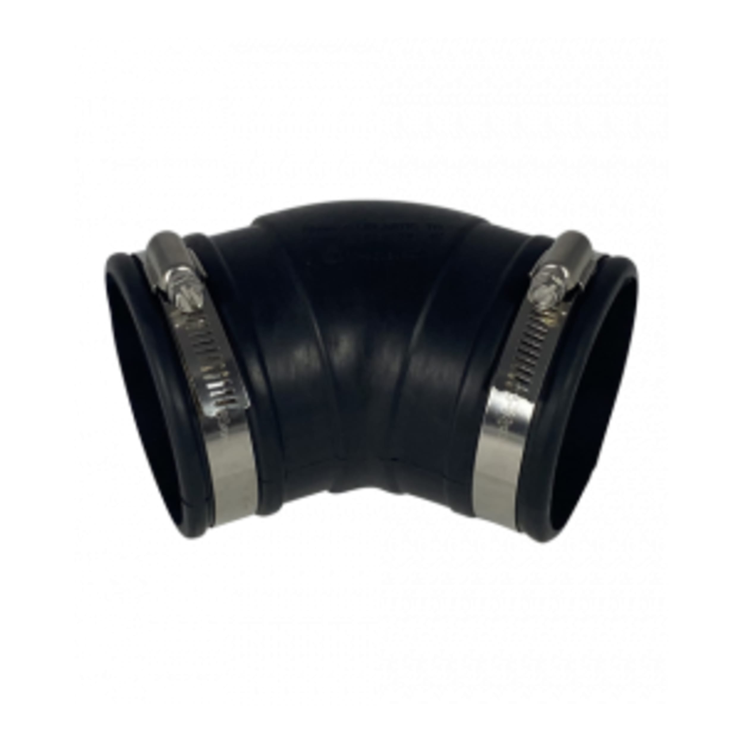 Flexible Gummibiegung (45 °) 75 mm