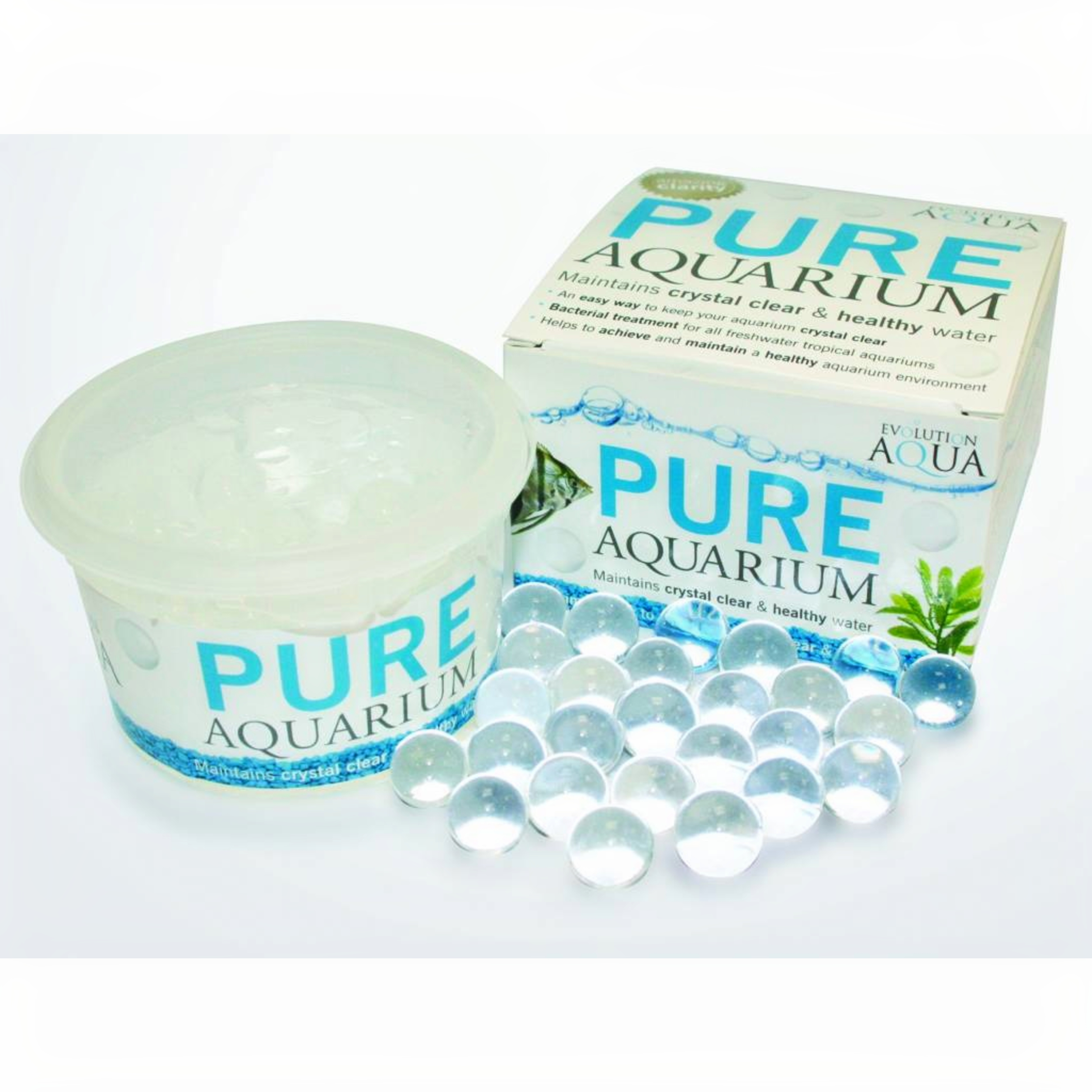 Reines Aquarium - 50 Bälle