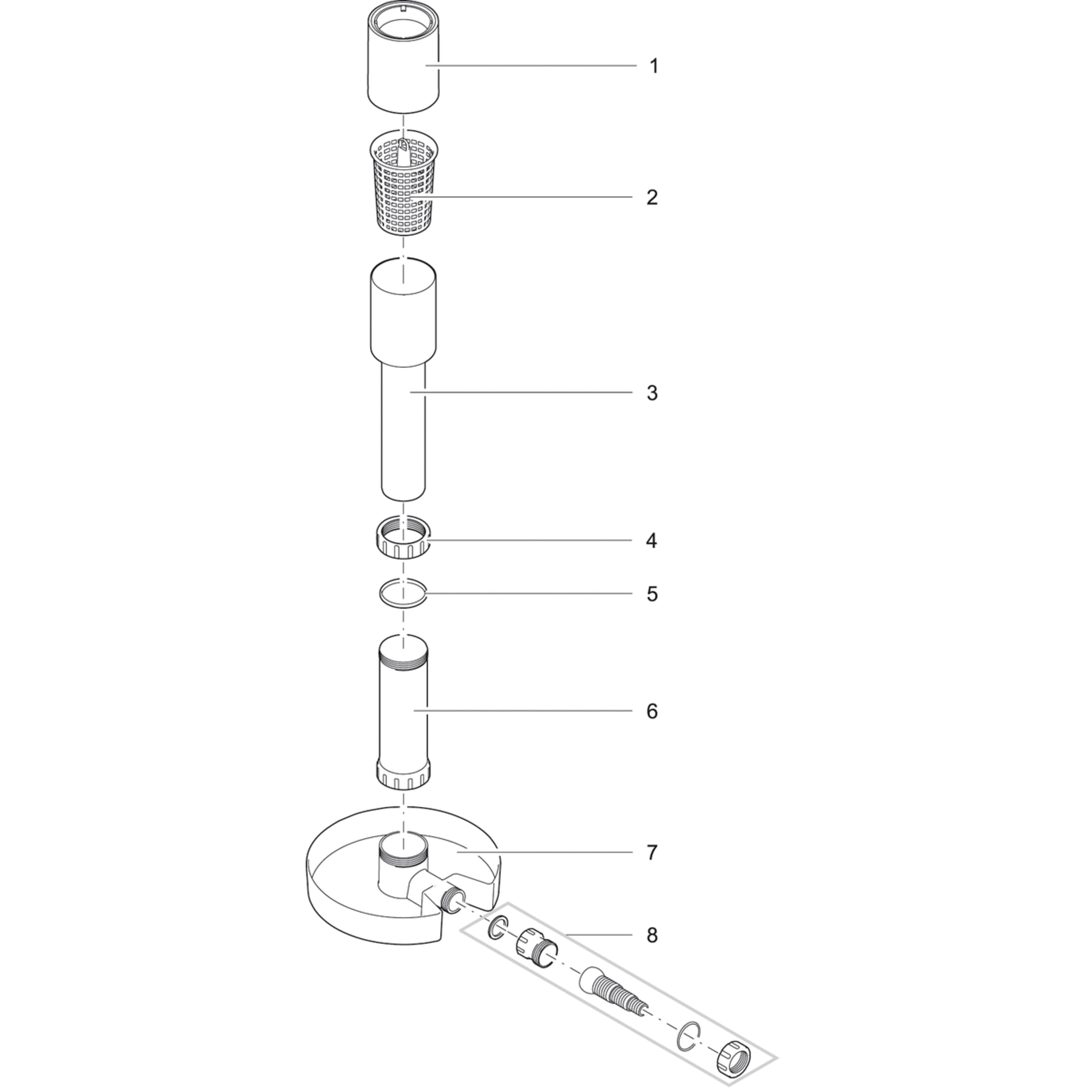Oberteil AquaSkim 20 - Oase-Ersatzteile Oberteil AquaSkim 20 - Oase-Ersatzteile