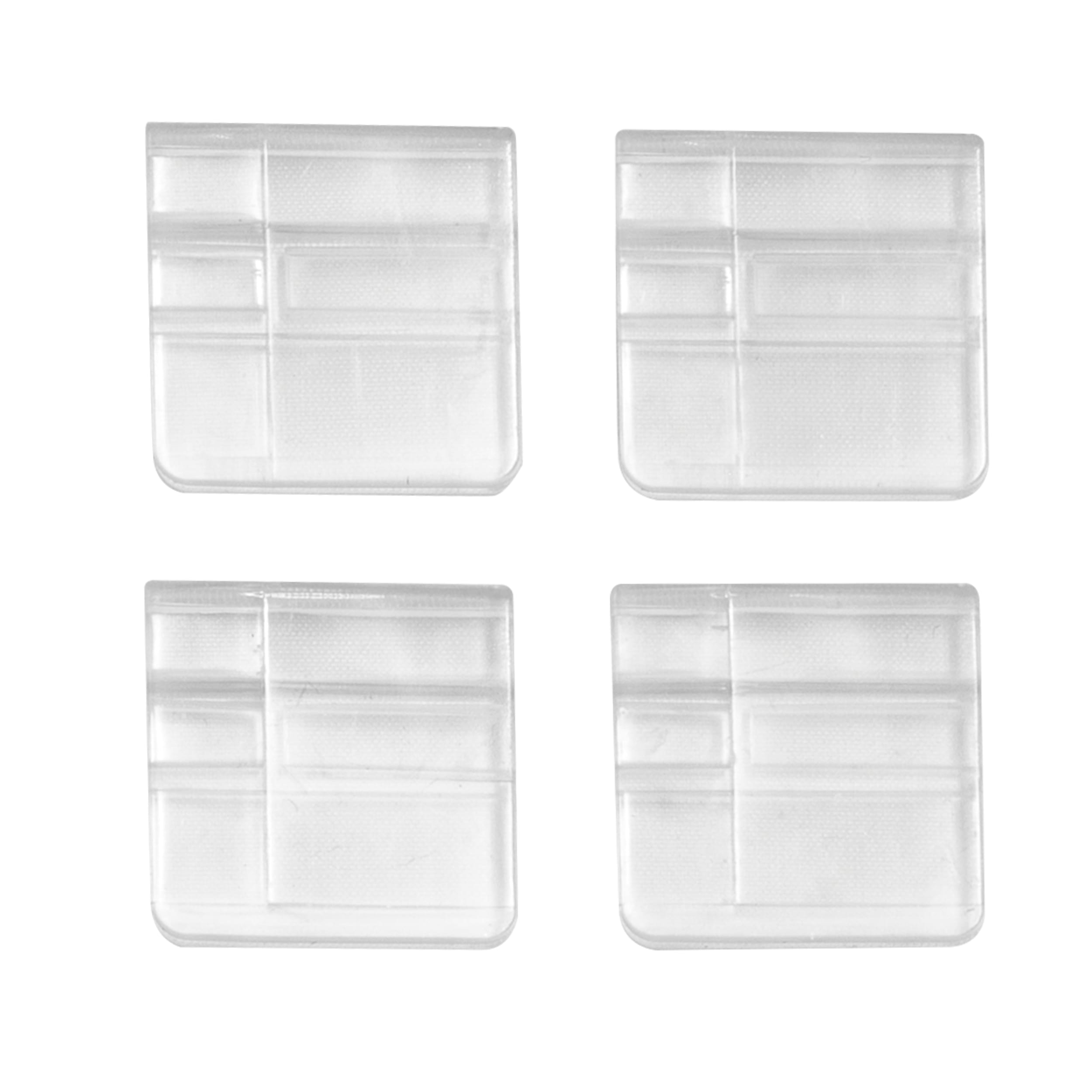 Qubiq 30 Deck Fensterclips 4 Stk Plastic, Ice