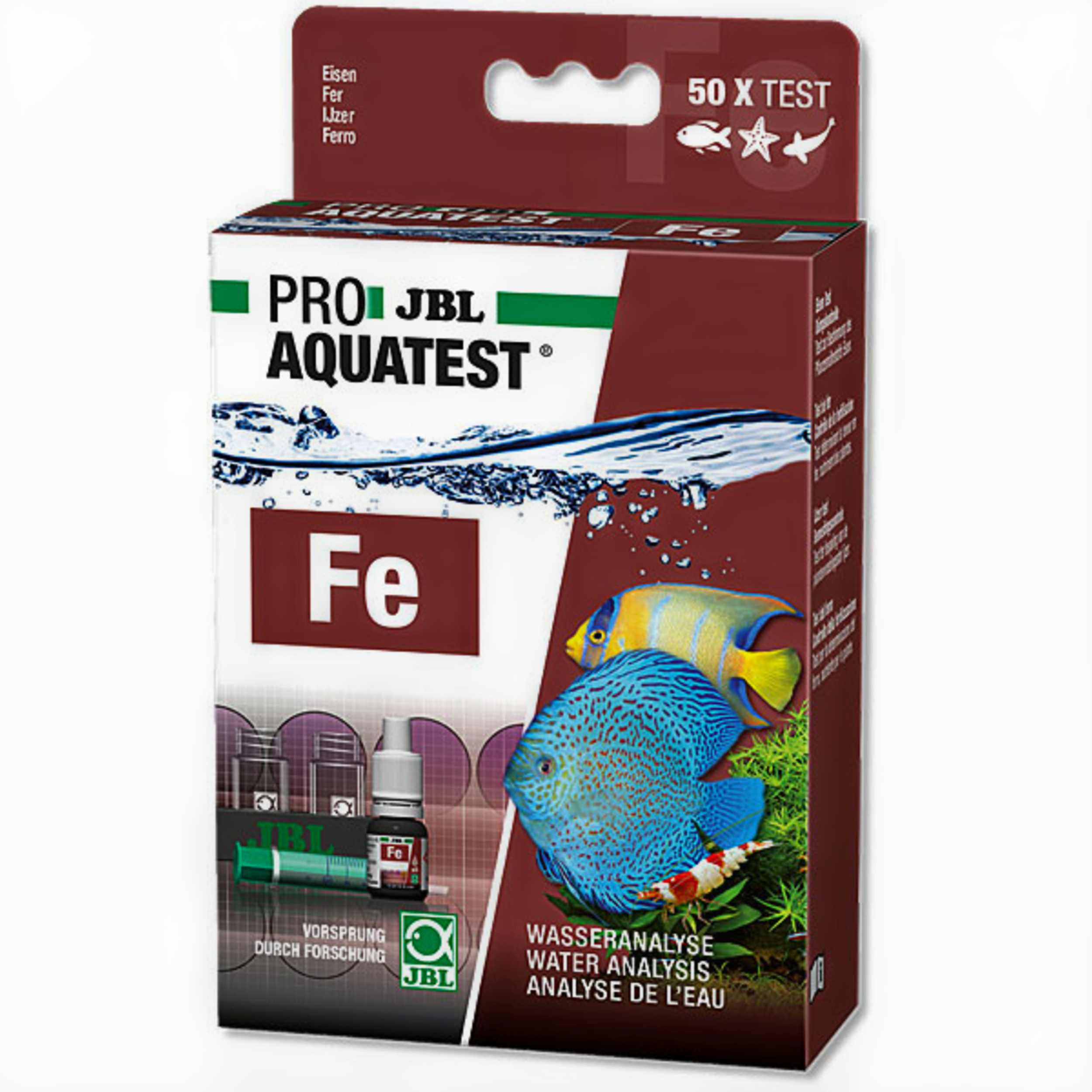 Pro Aqua -Test Fe Iron Animal, Fish, Sea Life