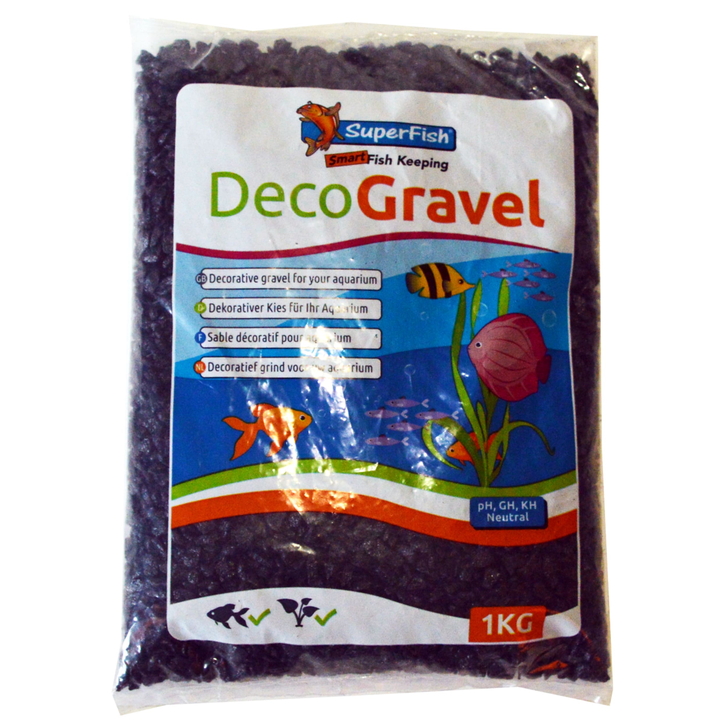 Deco Kies Black 1 kg Deco Kies Black 1 kg