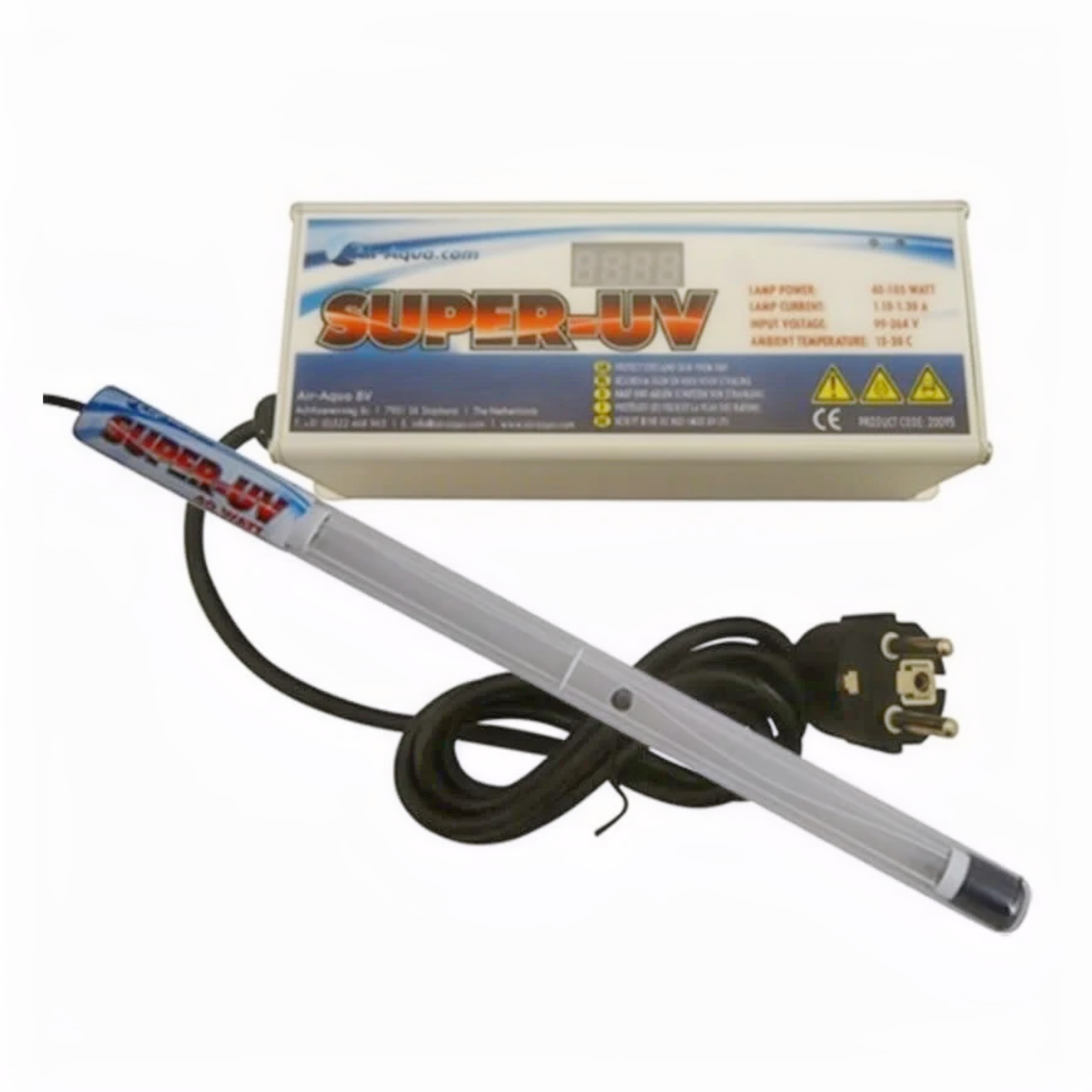 Super UV Dompel Amalgam 55 Watt Set Adapter, Electronics