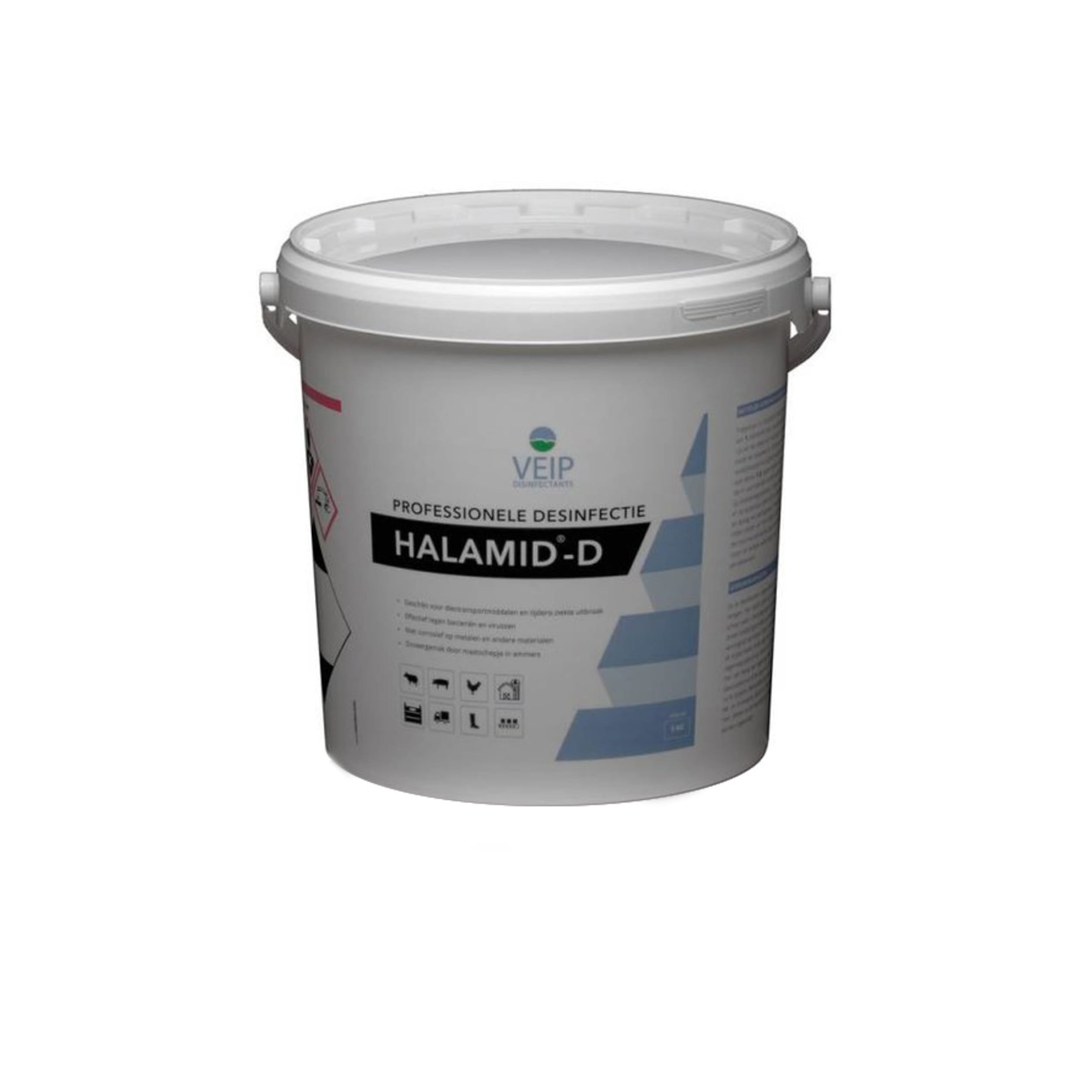 Halamid-d Teichdesinfektionsmittel - 5kg Eimer Paint Container