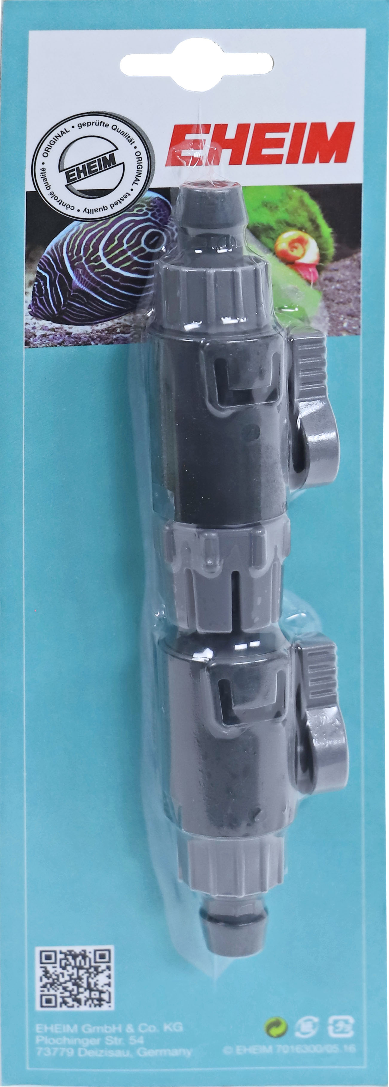 Schlauchhahn doppelt 12/16 Mm 400441