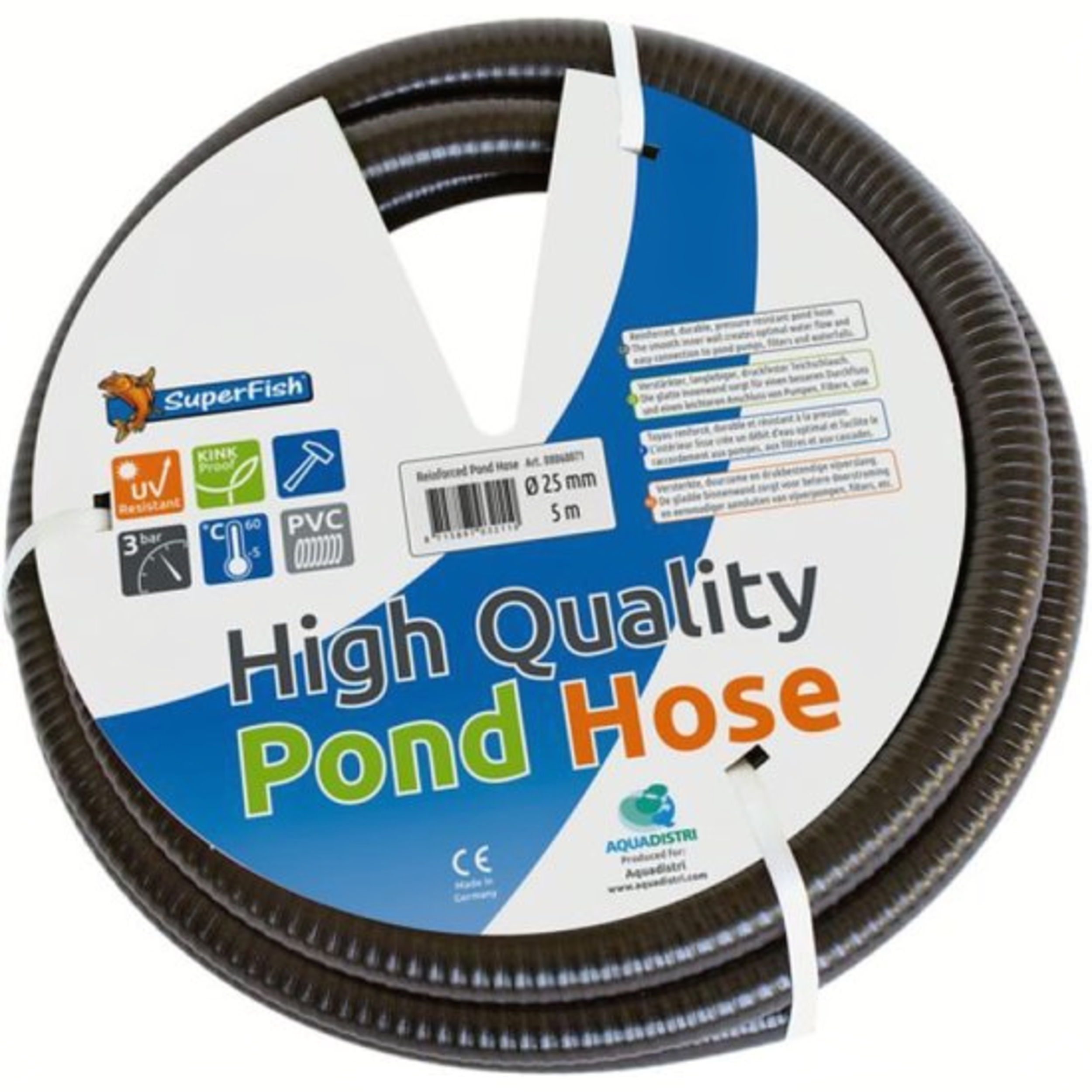 Verstärkter Schlauch 32 Mm/5m Hose