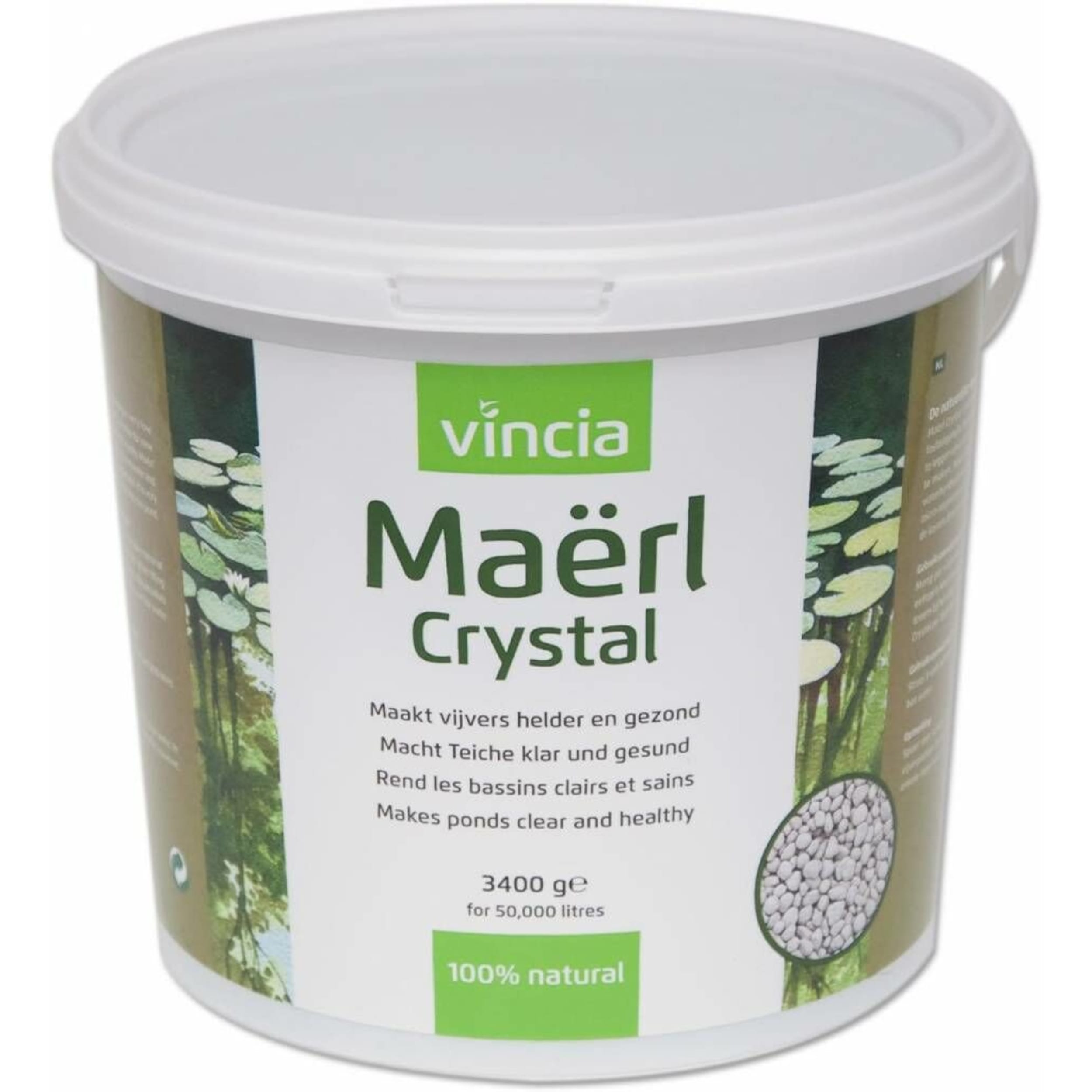 Maërl -Kristall für klare und gesunde Teichwasser - 3400 Gramm Herbal, Herbs, Plant