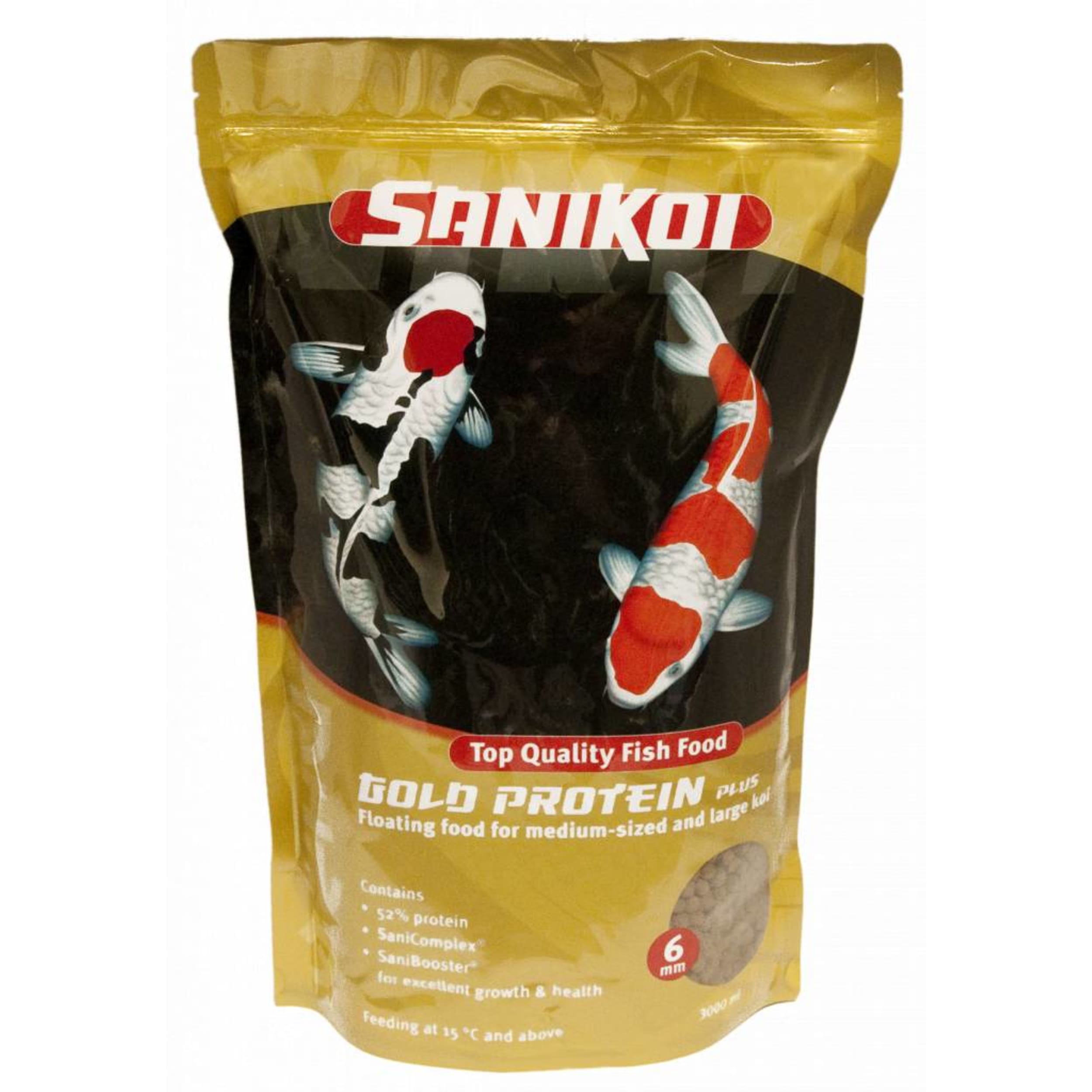 Goldprotein plus 6 mm (3 Liter) Animal, Fish, Sea Life