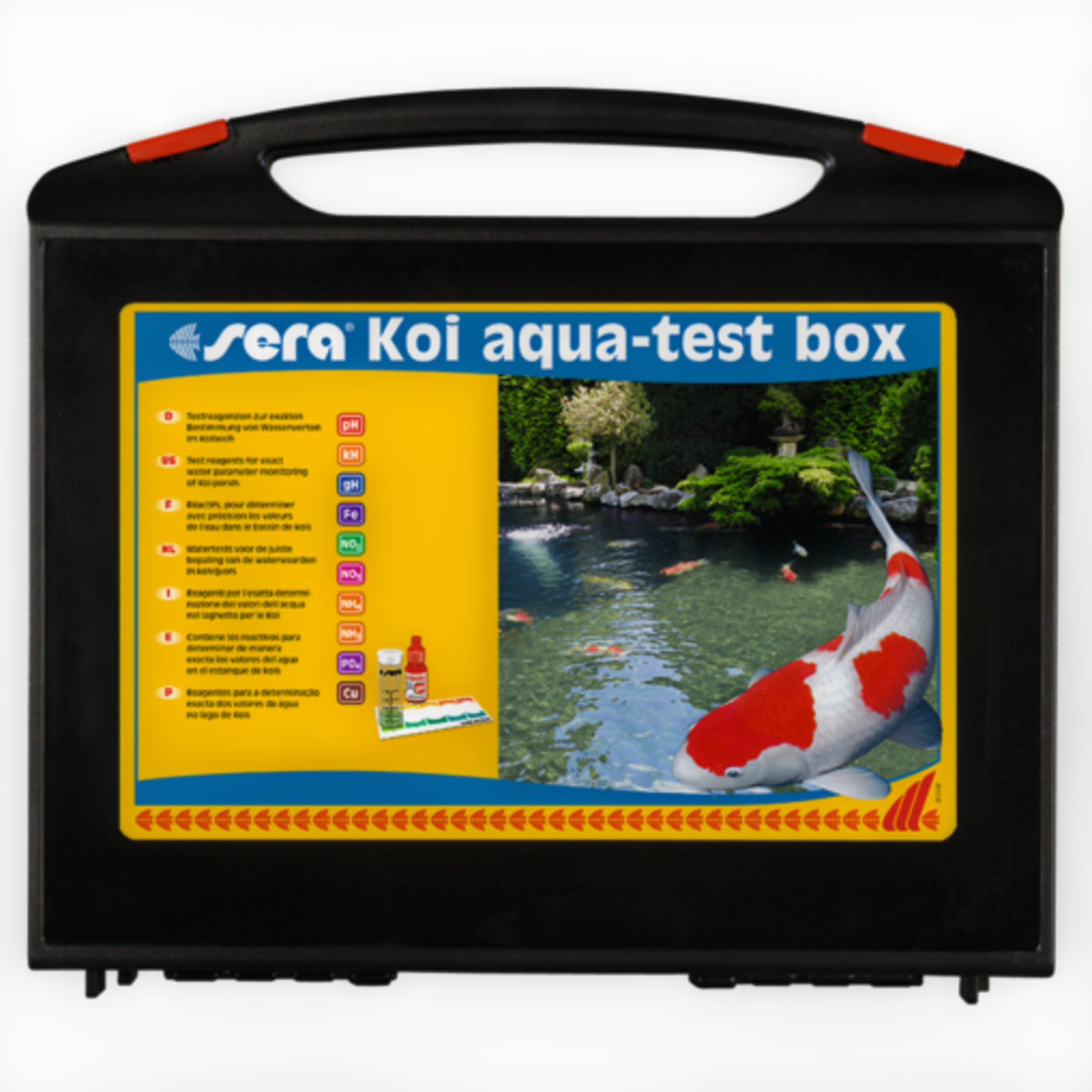 Koi aqua-test box Computer Hardware, Monitor, Screen, Fish, Sea Life