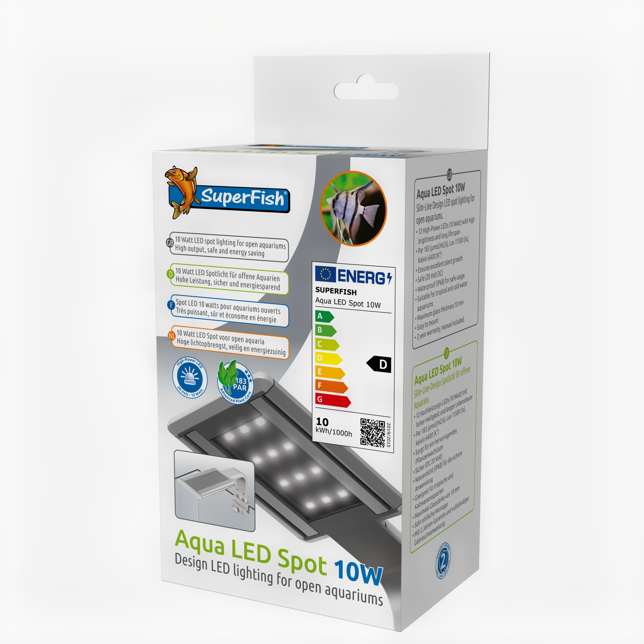 Aqua führte Spot 10W Advertisement, Poster