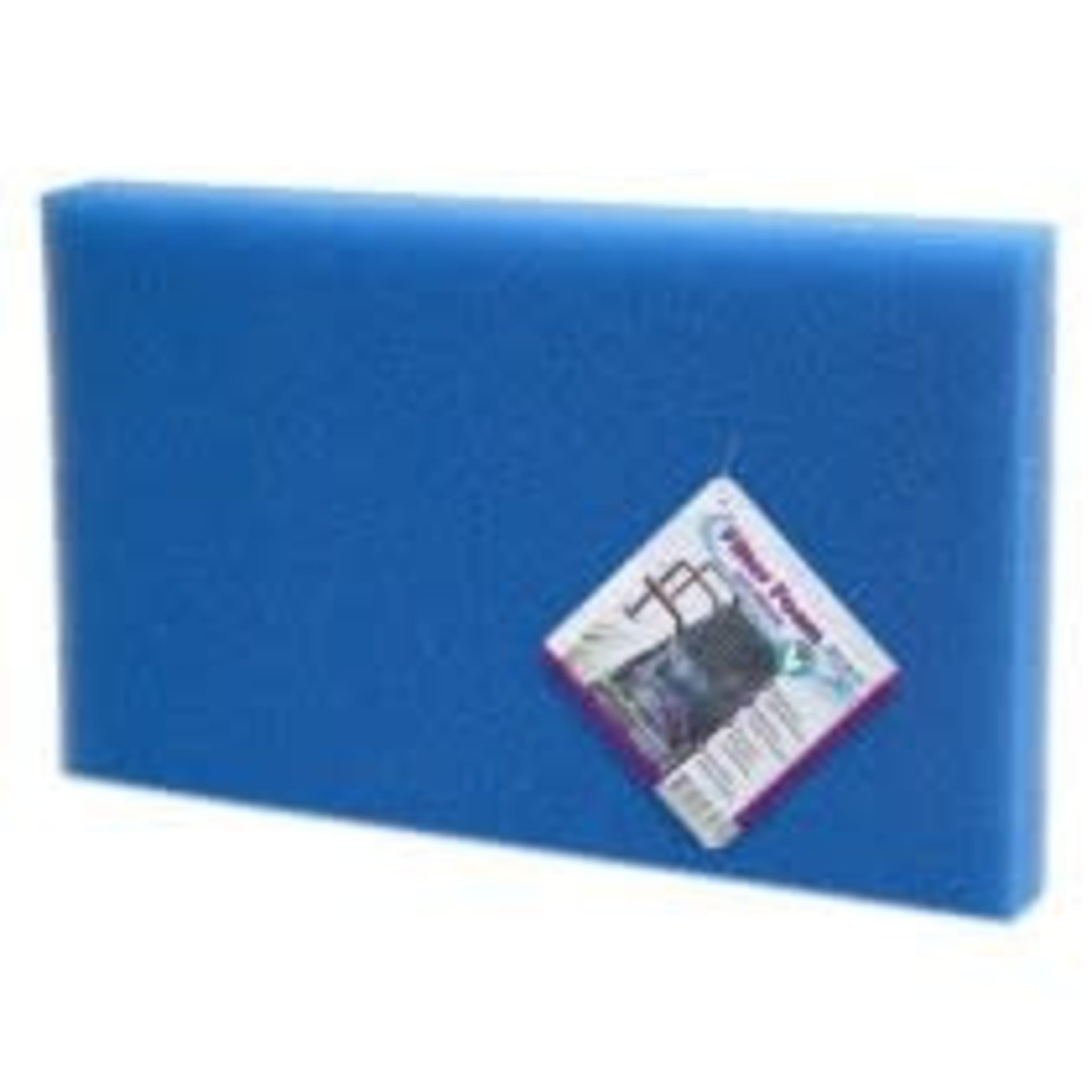 Filterschaum 100 x 50 x 2 cm blau - Medium