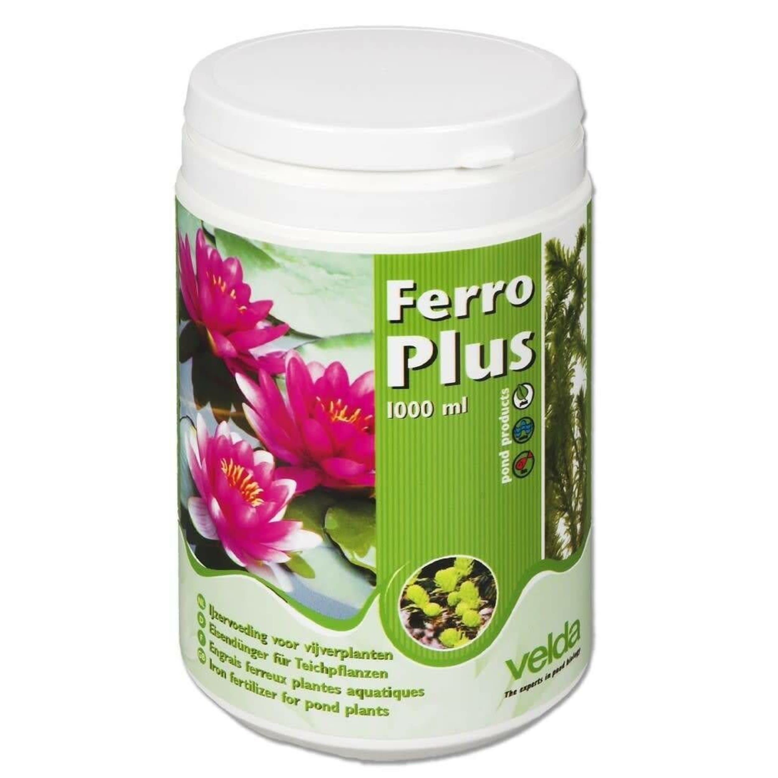 Ferro Plus - 1.000 ml Herbal, Plant, Flower, Can, Tin